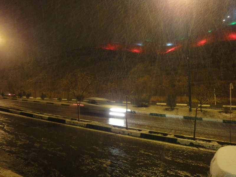 برف و باران تبریز -Kaveh Vahidi Azar